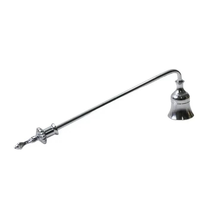 Outil de bougie à manche Long/court, cloche pratique en métal, petite bougie trompette, couvercle d'
