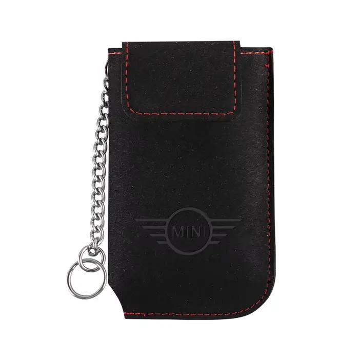 Porte-clés portable en daim pour voiture, sac de rangement, accessoires pour MINI Cooper JCW WORKS R