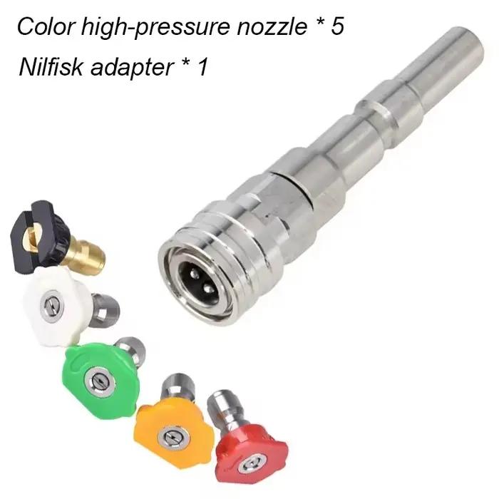 Adaptateur à dégagement rapide 1/4 pour pistolet de lavage haute pression Nilfisk KEW, connecteur de