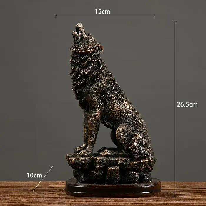 Statue d'aigle décorative en résine, figurine d'Auckland, décoration de bureau à domicile, symboles 