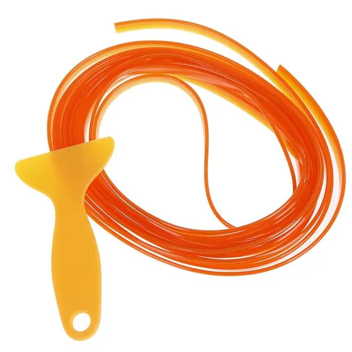Kit de remplissage de moulure de style intérieur de voiture orange, bande de décoration de garniture