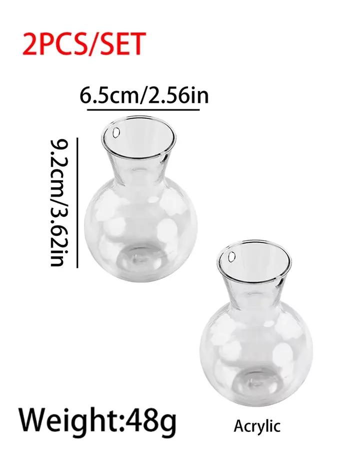 Vase hydroponique rectangulaire en forme de Cube, moule en Silicone, Tube à essai, Vase de Culture d