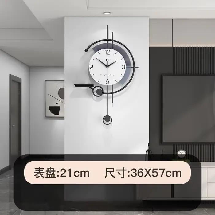Horloge murale décorative pour salon et porche, avec ornements planètes et astronautes, pour la déco