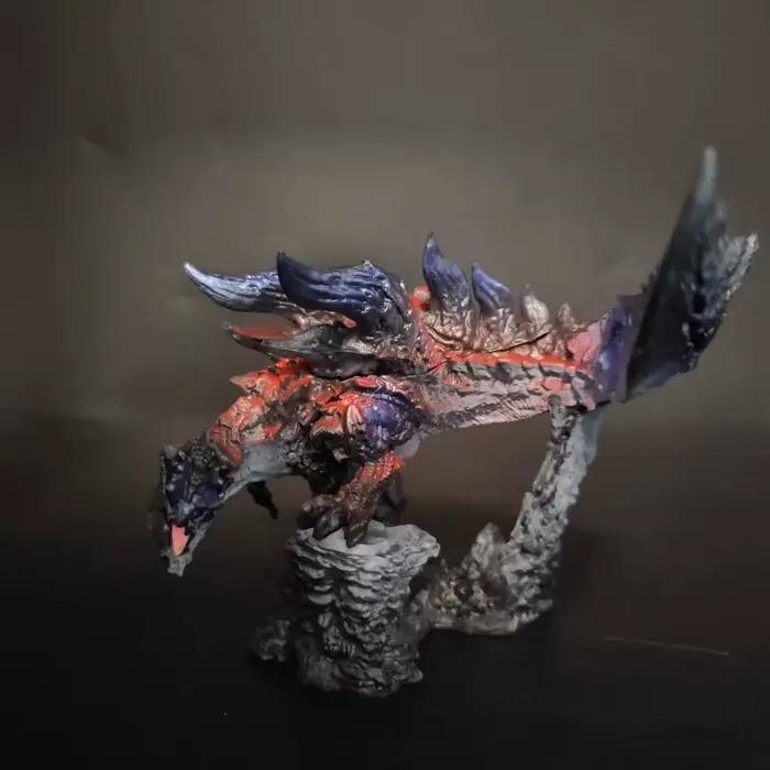 Figurine Glavenus de 8 cm, modèle de monstre Dinovaldo peint à la main, statue de collection pour le