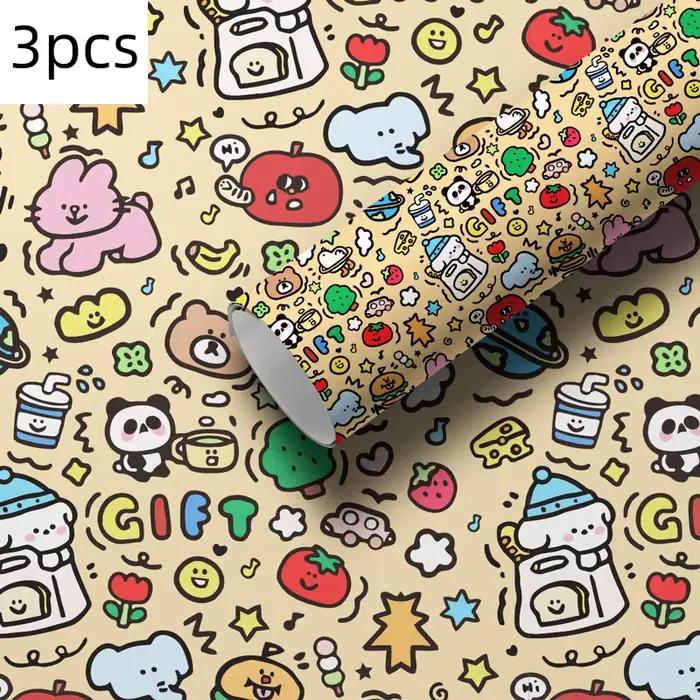 Pour les cadeaux d'anniversaire, de Noël et de la Saint-Valentin Ensemble de 3 pièces de papier d'em
