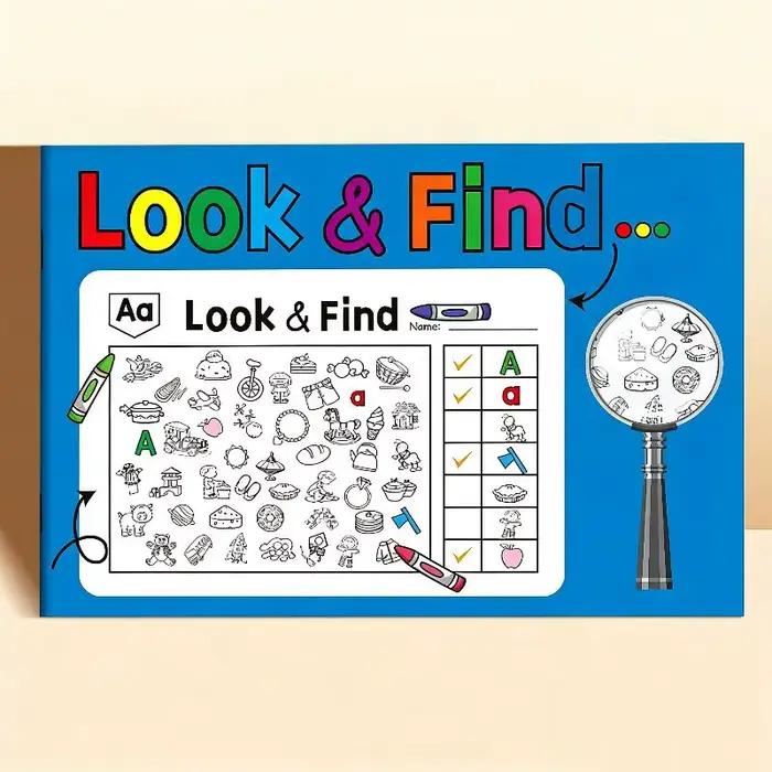Livre de coloriage pour enfants avec objets cachés, plus de 100 activités de recherche et de coloria