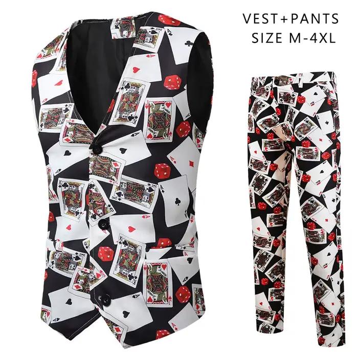Costume de luxe 3 pièces pour homme – Ensemble élégant pour affaires et soirées – Veste, gilet et pa