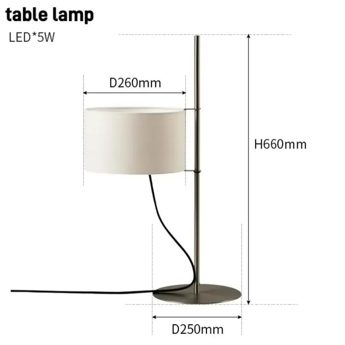 Lampadaire en noyer tissu design lampadaire réglable relevable chambre chevet décoration canapé coin