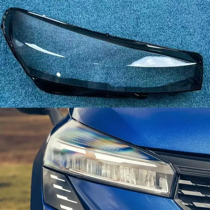 Pour Renault Clio 2023 : Coque de lentille de phare avant, verre de phare, couvercle de phare avant,