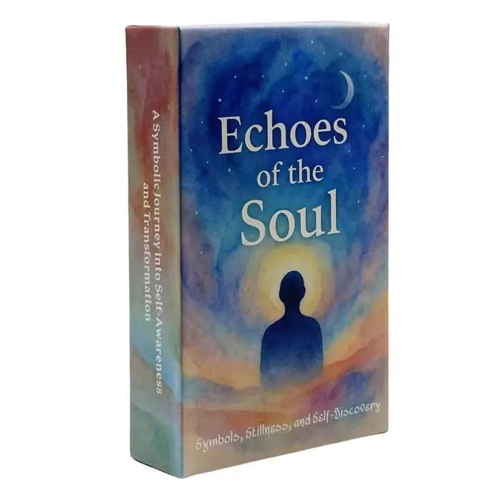 54 cartes Echoes Of The Soul Deck pour l'auto-discovery et la tranquilité, format 13 x 8 cm, parfait
