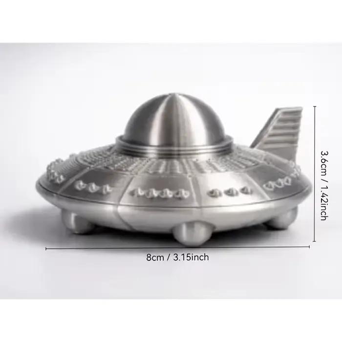 Figurine OVNI imprimée en 3D, ornement cool sur le thème de la science-fiction, décoration de bureau