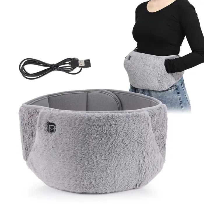Ceinture chauffante électrique pour les crampes, 3 niveaux de température réglables, coussinets chau