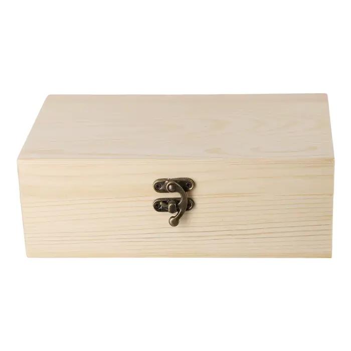 Boîte de rangement en bois
