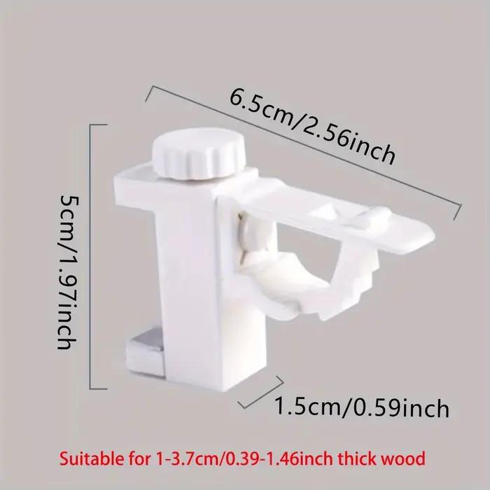 Supports de tringle à rideau peu encombrants