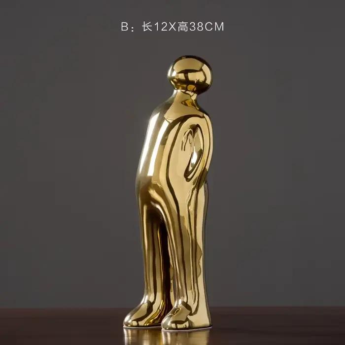 Statues de salon abstraites simples et modernes