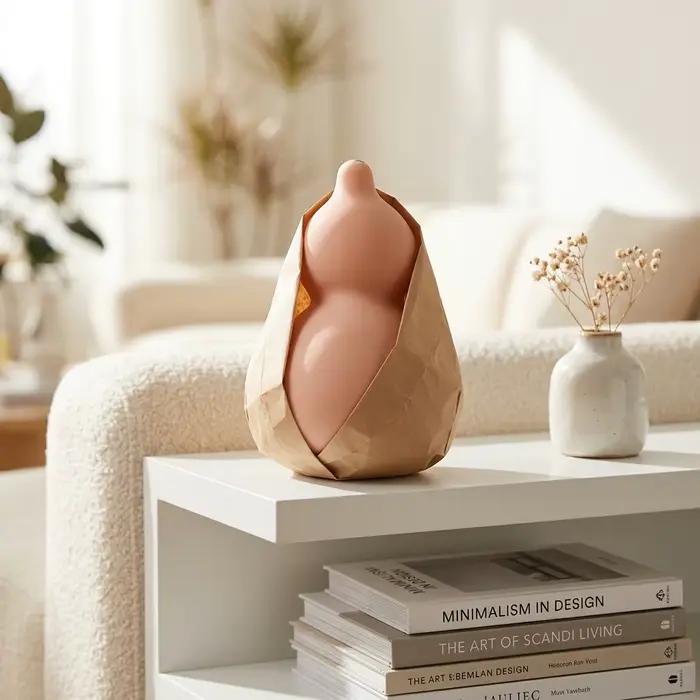 Ornement élégant en forme de gourde