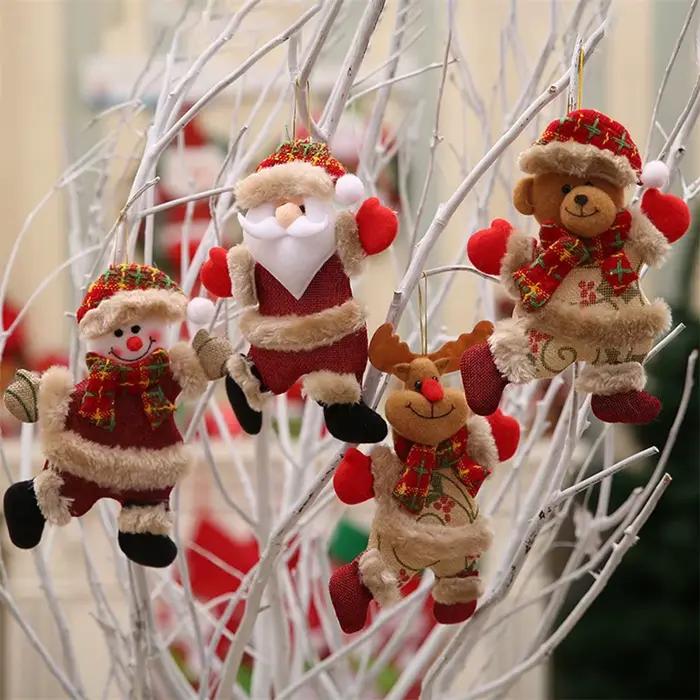 Décorations de joyeux noël pour la maison, 1 pièce, ornements d'arbre de noël du nouvel an, guirlande de noël 2023