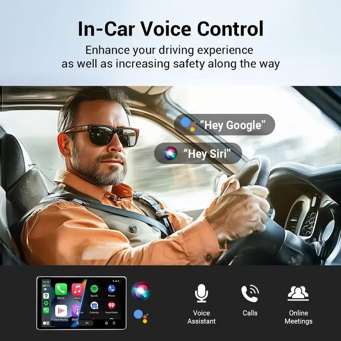Pairr A1 Mini adaptateur CarPlay Android Auto sans fil 2 en 1 accessoires de voiture pour iPhone ou téléphone Android nouvelle mise à niveau OTA 2025