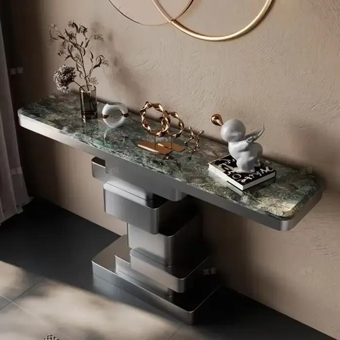 Table de salon en métal tendance carrée style minimaliste moderne pour salon bureau véranda chambre occasions spéciales