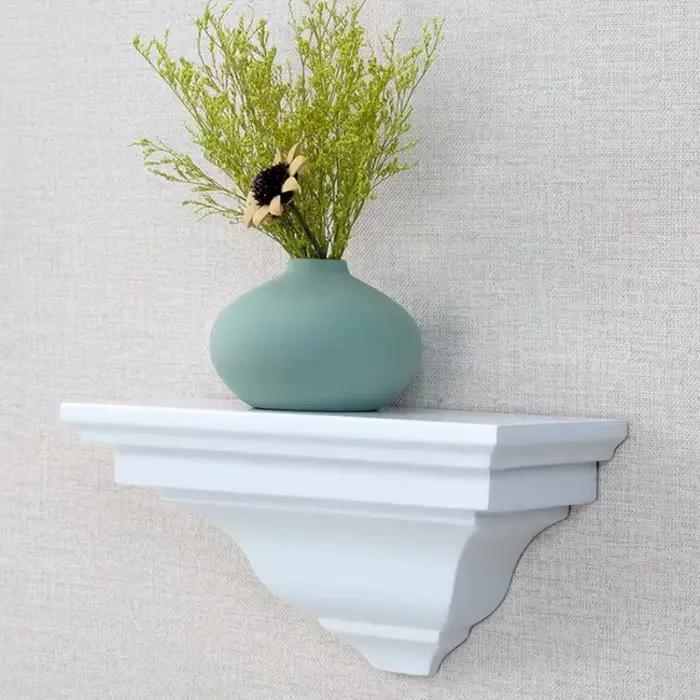 Étagère murale en bambou massif style européen pour salon et cuisine élégante et pratique à offrir pour occasions spéciales