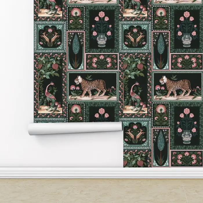 Papier peint Patchwork Vintage