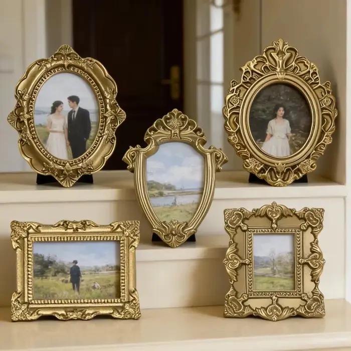 Cadre photo vintage DIY en résine