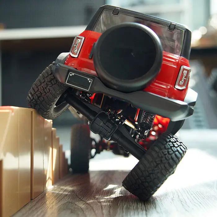 Lame flexible de choc 1 jeu pour TRX4M, supports de choc avant et arrière, Kit de levage pour Traxxas TRX4M 1/18 RC, accessoires de voiture