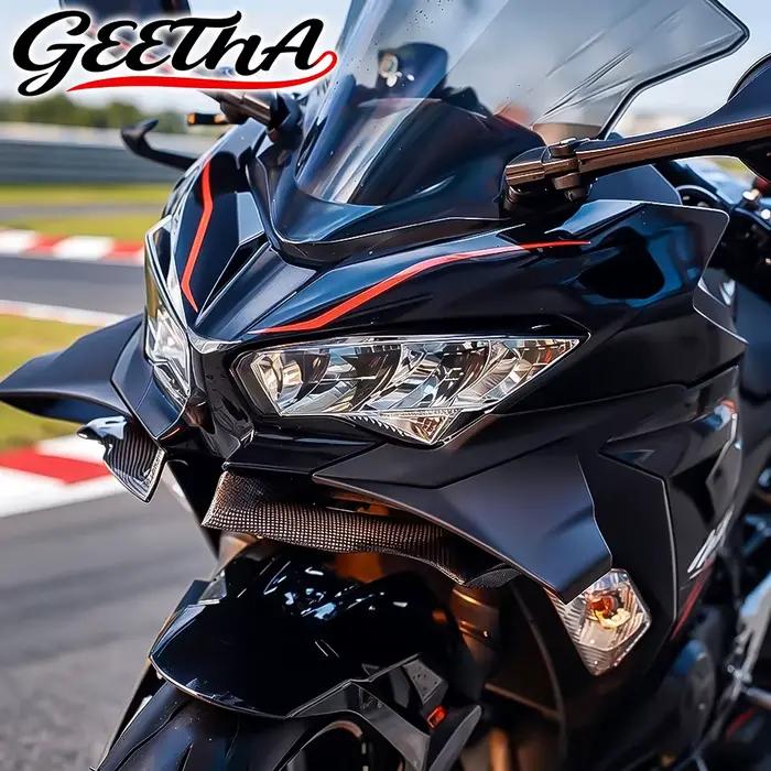 2018-2026+ Accessoires moto Naked Spoilers Winglet Aile fixe Carénage pour Kawasaki Ninja 400 ninja400