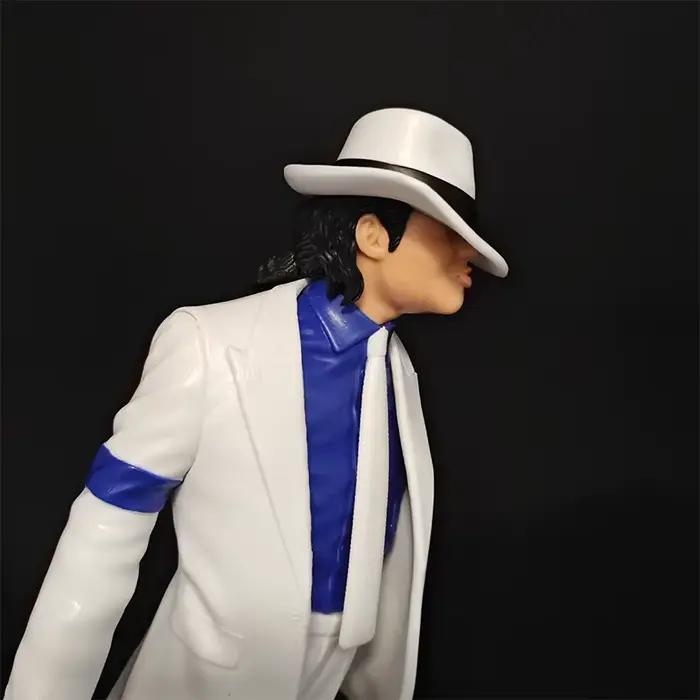 Statue Michael Jackson Smooth Criminal en pose décontractée