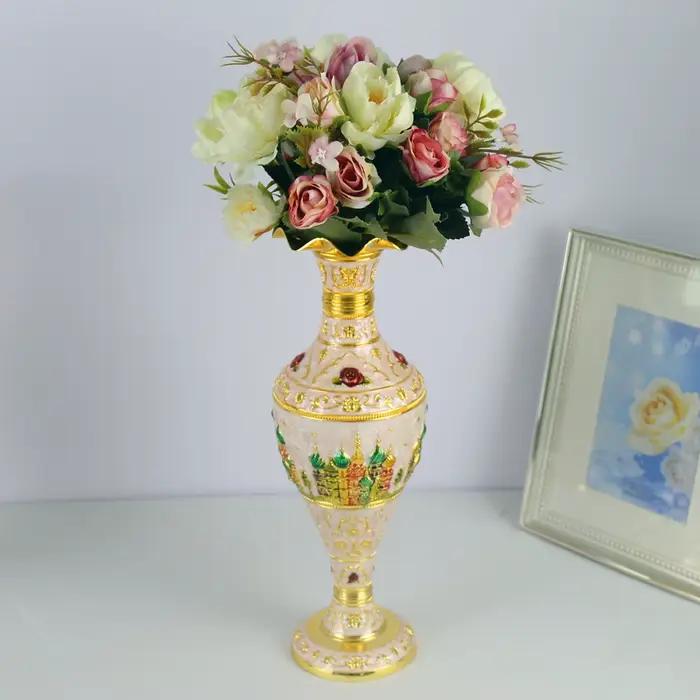 Vase en Métal pour Fleurs