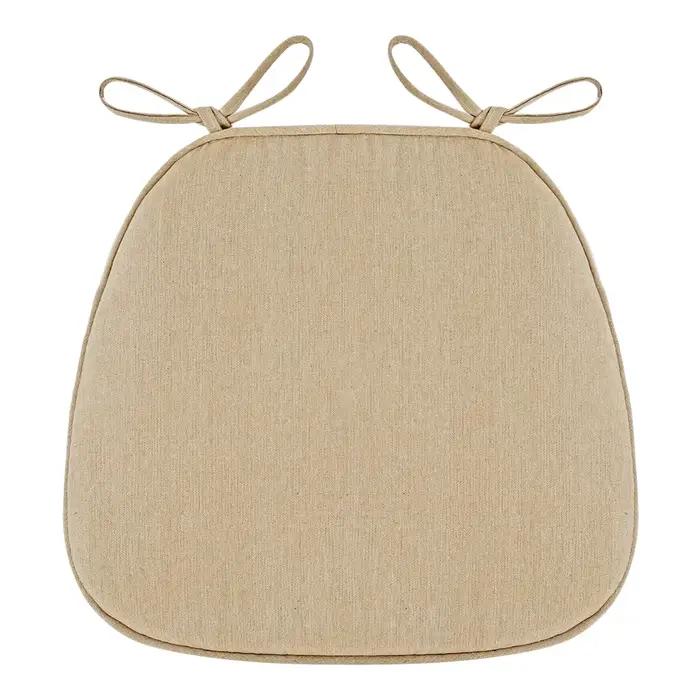 Coussin de canapé épais en mélange de lin et de coton