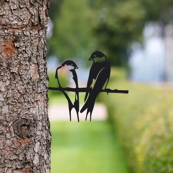 1pc oiseaux décoratifs extérieurs