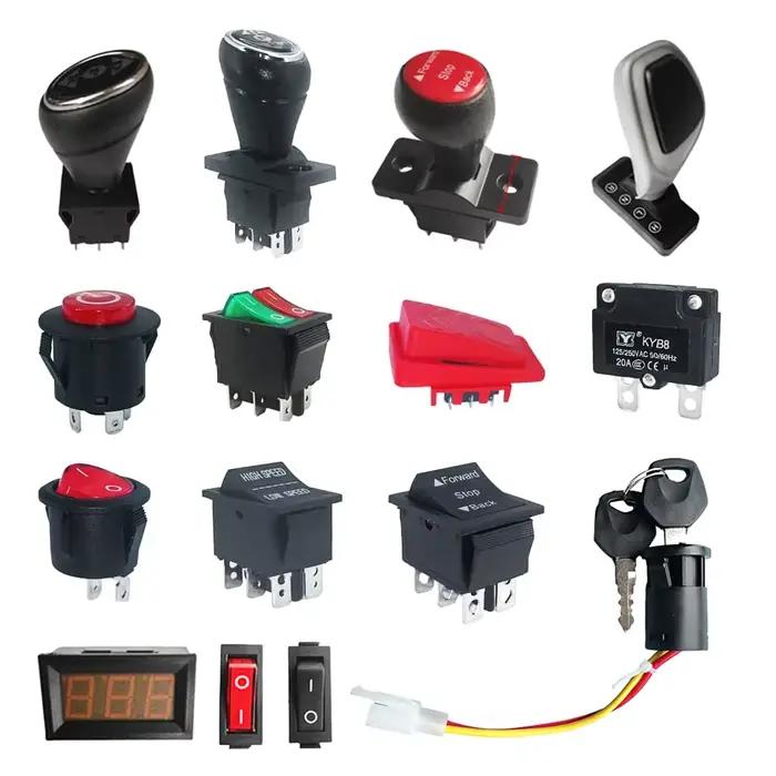 Interrupteur pour voiture électrique pour enfants, interrupteur pour moto électrique pour enfants, interrupteur pour Power Wheels, accessoires pour voiture électrique