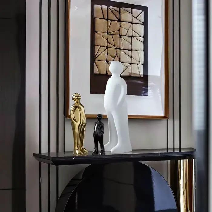 Statues de salon abstraites simples et modernes