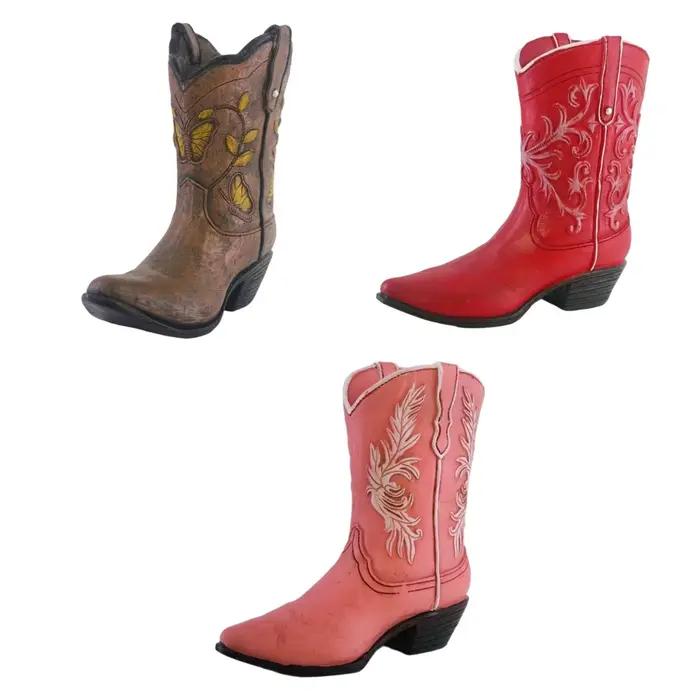 Vase de botte de Cowgirl