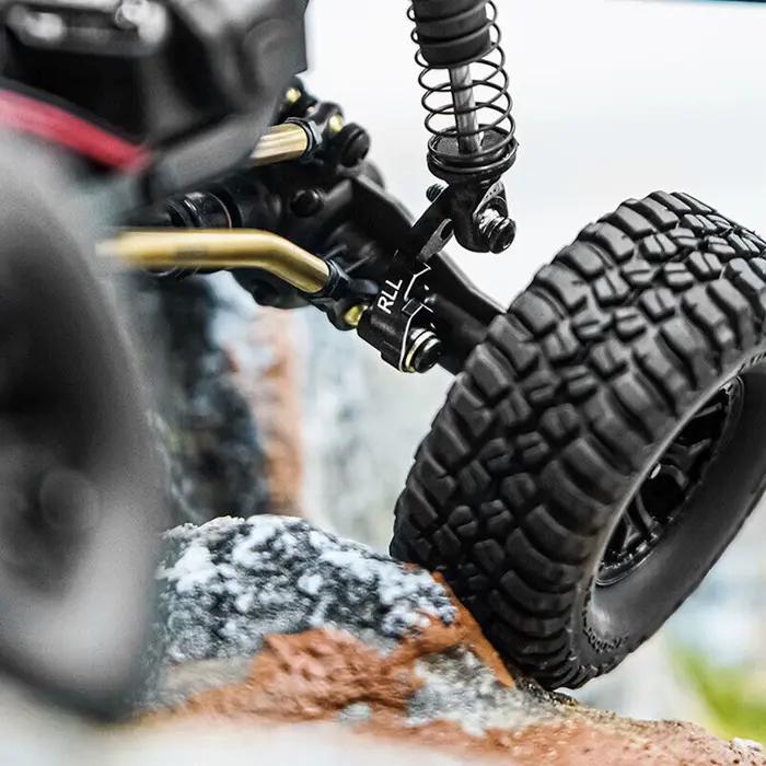 Lame flexible de choc 1 jeu pour TRX4M, supports de choc avant et arrière, Kit de levage pour Traxxas TRX4M 1/18 RC, accessoires de voiture