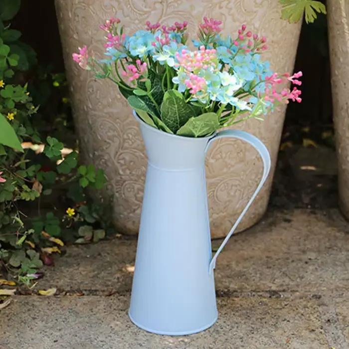 Vase à fleurs vintage Shabby Chic