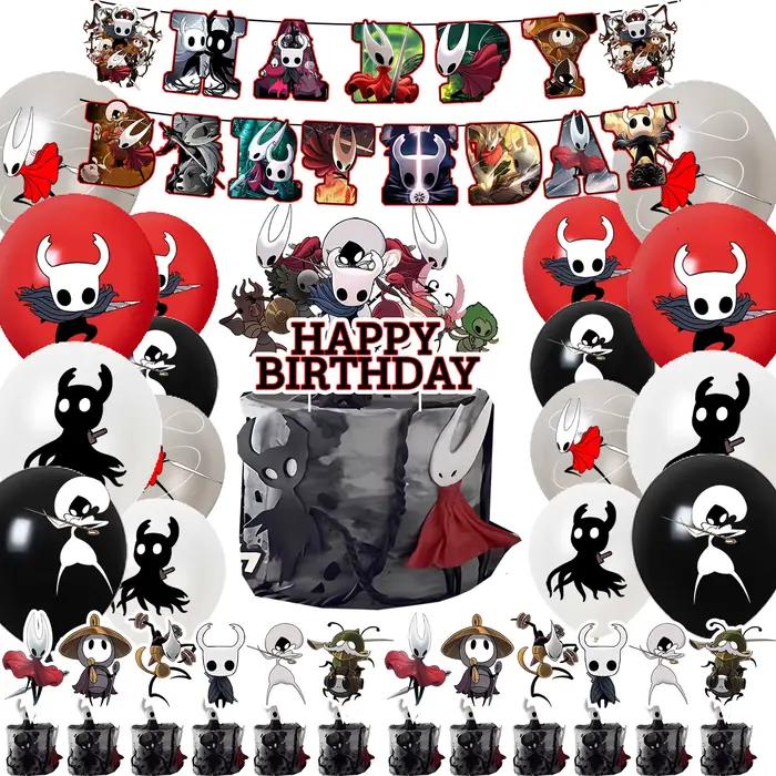 Décoration de fête d'anniversaire Hollow Knight