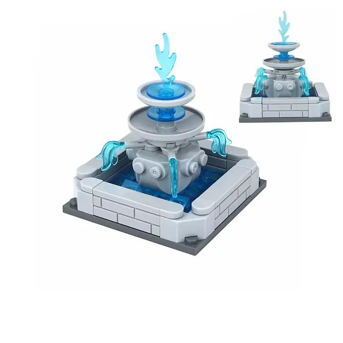 Fontaine d'eau, statue