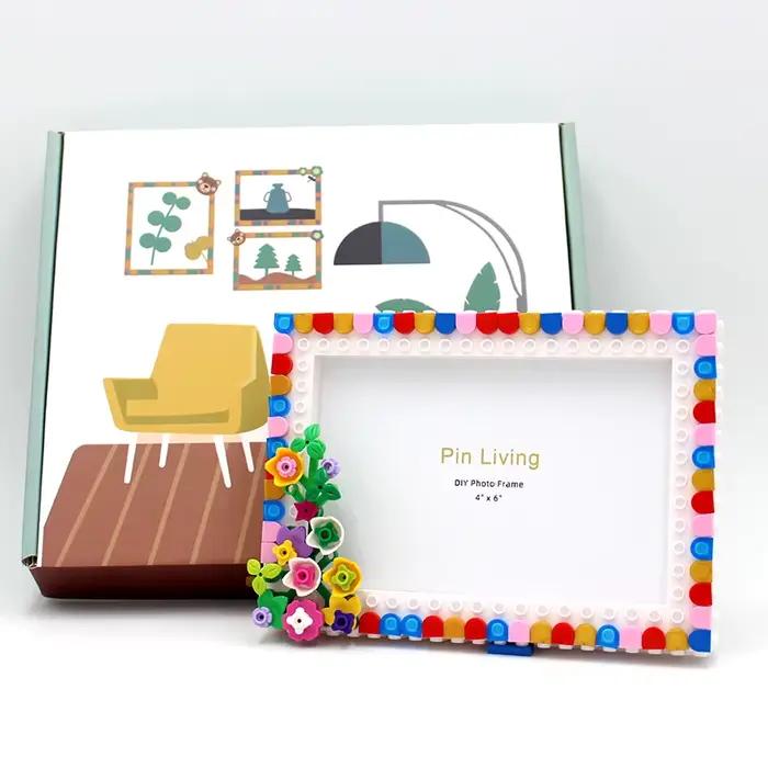 Pinliving 1PC cadre Photo fleur Graden