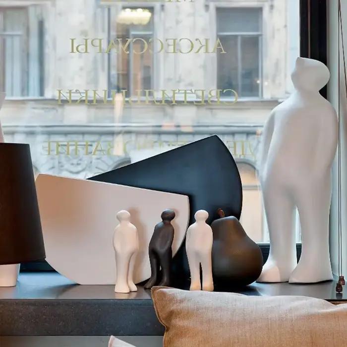 Statues de salon abstraites simples et modernes