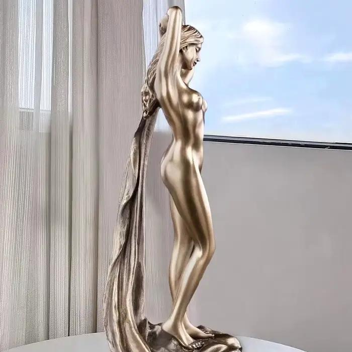 Statue Sexy en Résine, Modèle aux