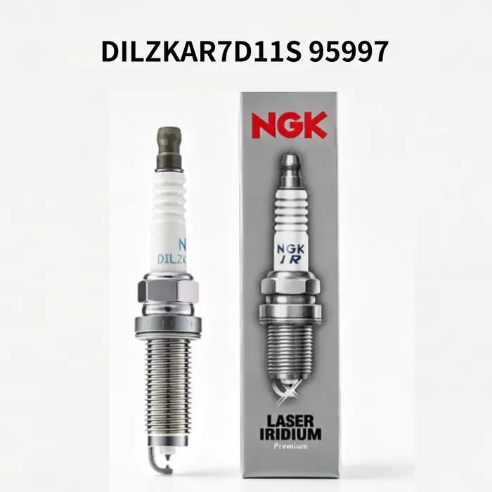 Bougie d'allumage NGK DILZKAR7D11S 95997 4PCS, bougie d'allumage de remplacement pour Honda Odyssey