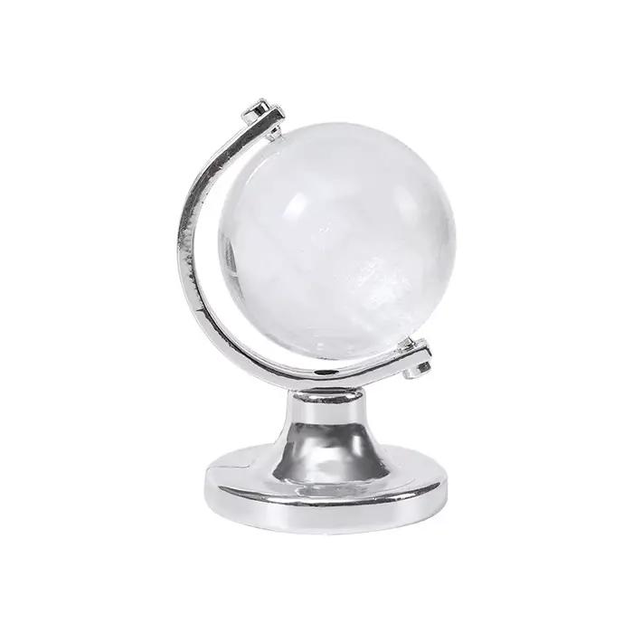 Boule de verre transparente