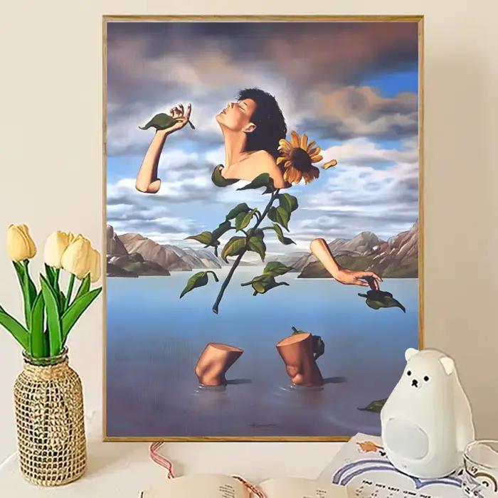 Affiche d'art surréaliste de Salvador Dali