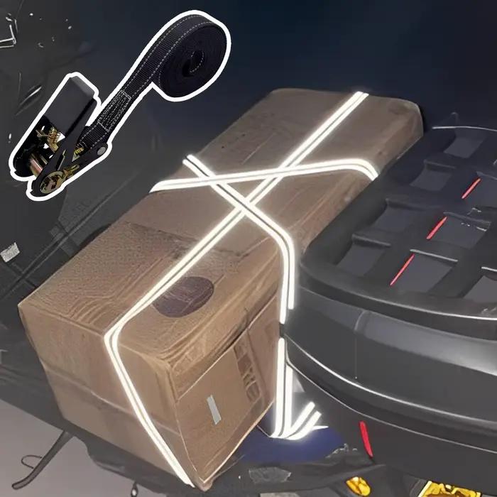Tendeur à cliquet pour sangle de chargement, tendeur fixe pour voiture de fret, corde de serrage pour bagages, transport de marchandises, ceinture à cliquet extérieure