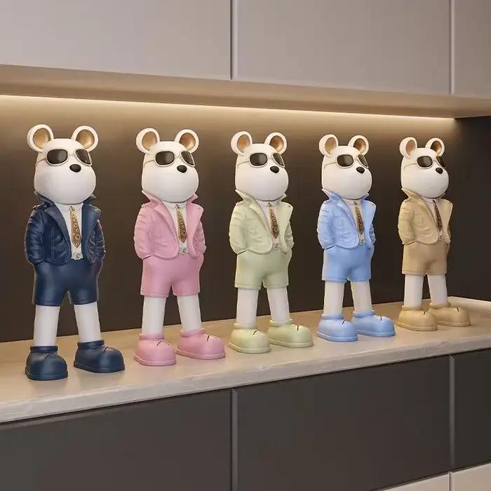 Statue d'ours Sunnies créatives