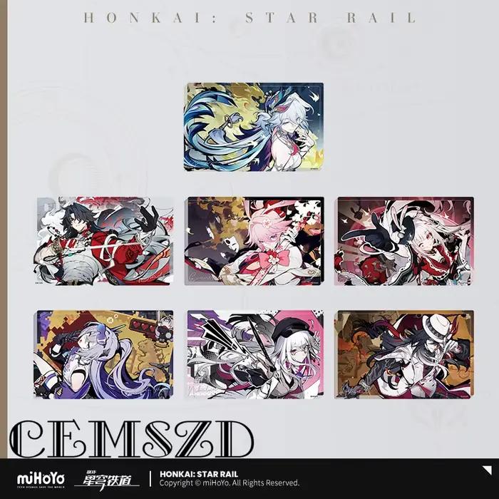 [Authentique] miHoYo Game Honkai Star Rail Silver Wolf Sparxie Bland Cosplay Ornements en acrylique Accessoires et accessoires de dessin animé