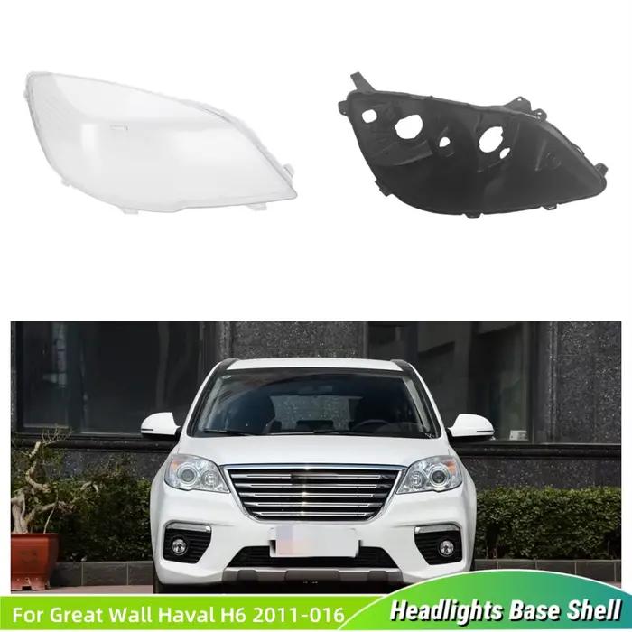 Pour Great Wall Haval H6 2011 2012 2013 2014 2015 2016 accessoire de voiture Base lampe frontale coque porte-ampoule phare couvercle lentille