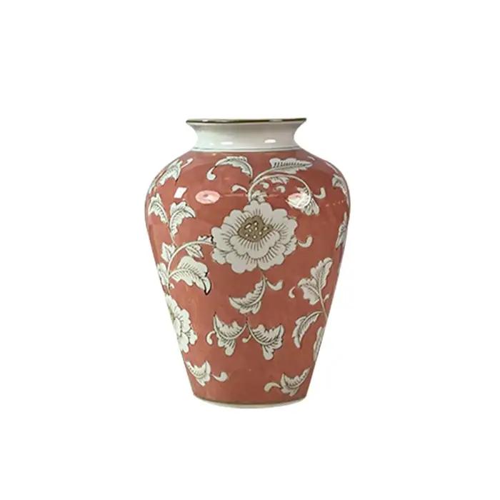 Vase en céramique rétro de style chinois